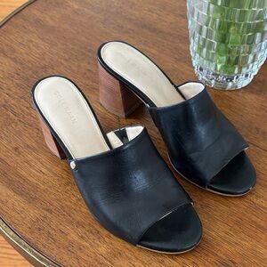 Cole Haan leather mules